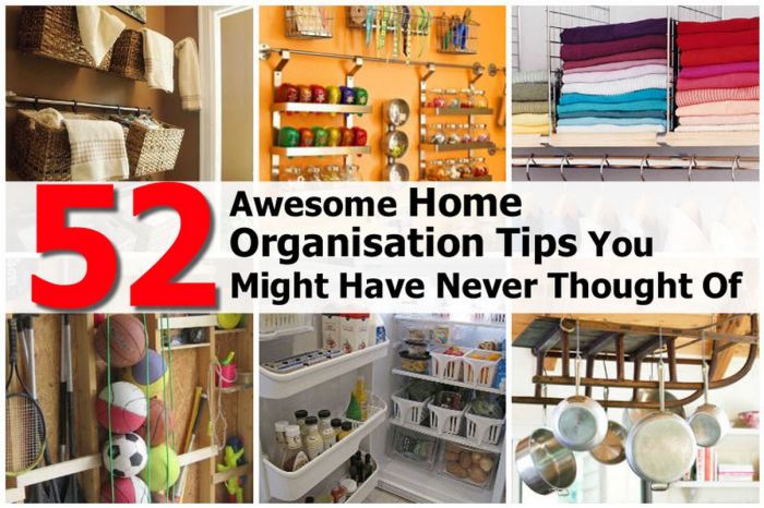 Home organization tips